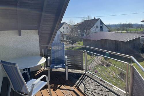Balkon im Dachgeschoss - 
