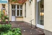 Grün und ruhig - Terrasse im 2. Hof - 
