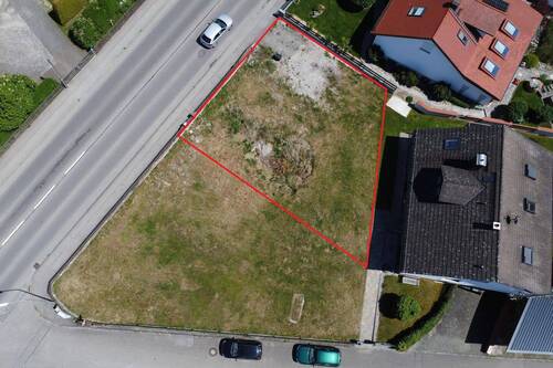 Luftbild - Baugrundstück in Althegnenberg - 222.000,00 EUR Kaufpreis, ca.  0,00 m²