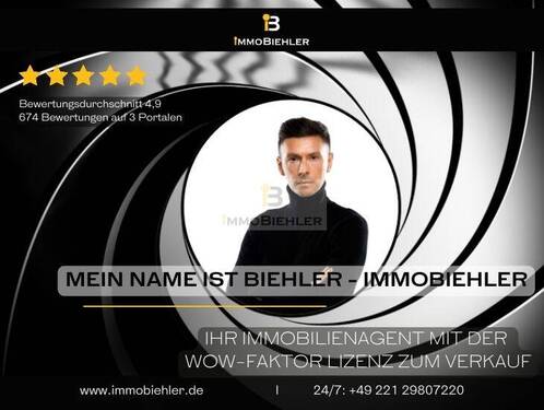 Makler Köln ImmoBiehler(5) - 1 Zimmer Etagenwohnung zum Kaufen in Köln