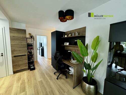 Wohnzimmer mit Küche - 