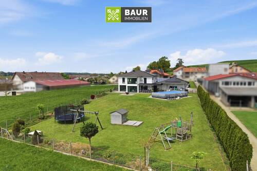 Luftbild - 6 Zimmer Einfamilienhaus in Horgenzell / Danketsweiler