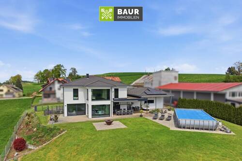 Luftbild - Einfamilienhaus mit 230,00 m&sup2; in Horgenzell / Danketsweiler zum Kaufen