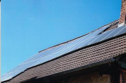Photovoltaikanlage mit Dachnutzungsvertrag - 