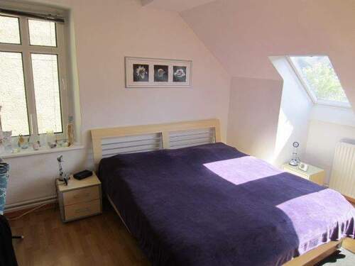 BLICK IN DAS GEMÜTLICHE SCHLAFZIMMER - 3 Zimmer Etagenwohnung zum Kaufen in Witten