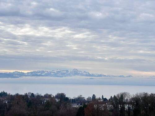 Aussicht - 4,5 Zimmer-Wohnung mit See & Rundumsicht, in Friedrichshafen