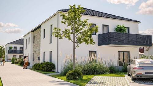 Ansicht Haus 1 + 2_I - 3 Zimmer Etagenwohnung zum Kaufen in Kühlungsborn