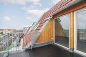 Balkon und Dach - 