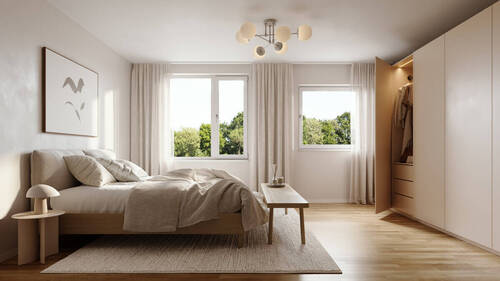 Großzügiges Schlafzimmer - 