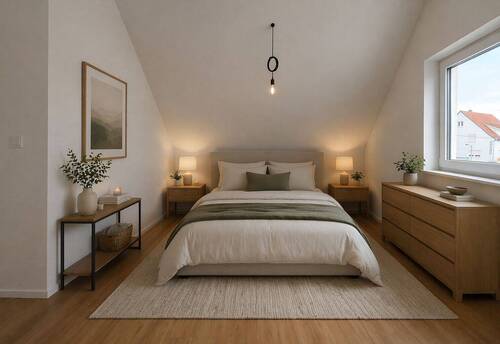 Schlafzimmer - KI generiert - 