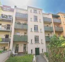 TERRASSENWOHNUNG IM LEIPZIGER WESTEN 2 Zimmer mit Garten, Einbauküche & Parkettboden