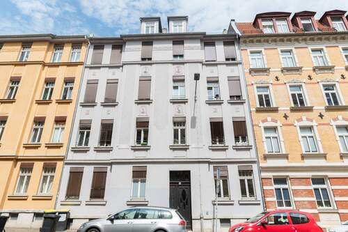 Gebäudeansicht - 2 Zimmer Etagenwohnung in Leipzig