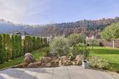 Terrasse und Garten mit Panoramablick - 