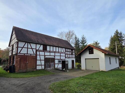 Schuppen und Garage - 