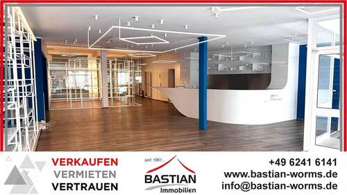 Headfoto - Sichtbar. Stilvoll. Vielseitig: modernisiertes Ladenlokal mit Büros & Lagerraum-Viernheim Zentrum