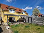Hinteransicht - 4 Zimmer Doppelhaushälfte zum Kaufen in Halle (Saale)