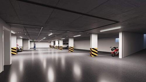 Parken - 4 Zimmer Etagenwohnung in Niederwerrn