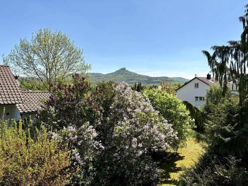 Ausblick Balkon - 7 Zimmer Einfamilienhaus in Hechingen