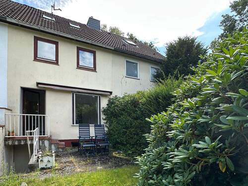 Rückansicht - 2 Zimmer Reihenmittelhaus in Wedel