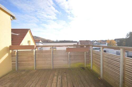 Großzügiger Balkon - 