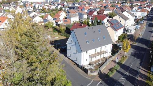 Außenansicht Süd - Kernsaniertes Wohn- und Geschäftshaus in Goldbach