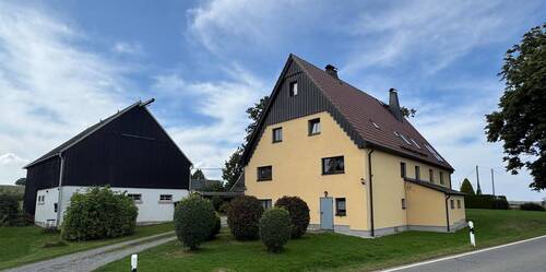 Straßenansicht - 1 Zimmer Bauernhaus, Landhaus in Leubsdorf