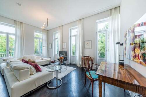 Wohnzimmer - Möblierte Wohnung auf Zeit zu vermieten: