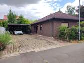 Hausansicht - EFH mit Grundstück im Zwenkauer Ortsteil Löbschütz zu vermieten
