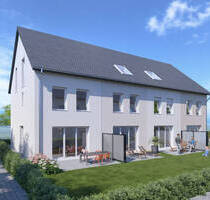 Modernes Reihenendhaus mit 136 m² Wohnfläche im KfW-55 Standard jetzt NEU mit KfW-55-Förderung - Riedstadt / Wolfskehlen
