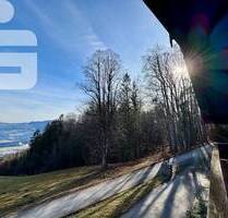 Großzügiges Ein- oder Zweifamilienhaus in absoluter Ruhelage von Berchtesgaden - Blick auf Hallein