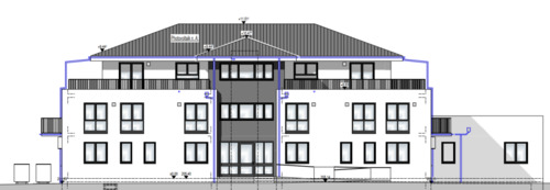 Ansicht - Etagenwohnung in Oberkirch