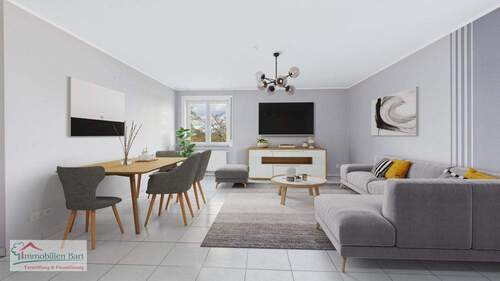 Wohnbereich - 91 M² WOHNUNG DIREKT AN DER LUX. GRENZE IN BESCH