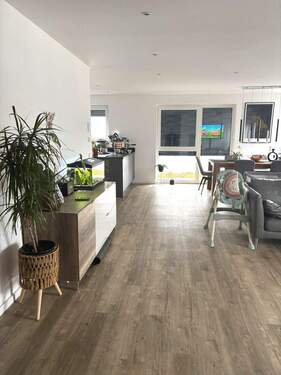 Wohnzimmer - Etagenwohnung mit 110,00 m&sup2; in Tuttlingen zur Miete