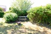 Bank im Garten - 