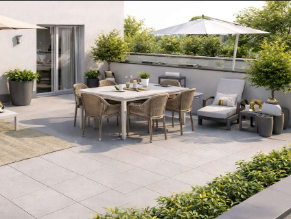 Visualisieruung Terrasse Römert2.png - 4 Zimmer Etagenwohnung zum Kaufen in Köln