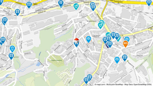 Geolyzer Kartenausschnitt - 