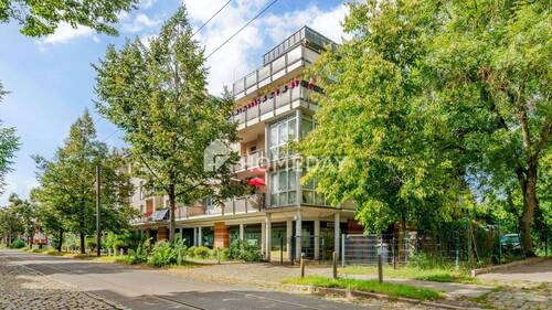 Außenansicht 1 - Charmante 3-Zimmer-Wohnung mit Balkon und Keller