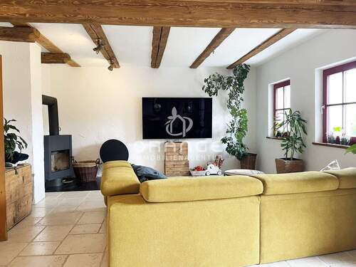 Ihr gemütlicher Wohnbereich, mit Schwedenofen - 