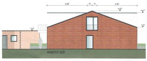 Ansicht Süd - 2 Zimmer Etagenwohnung zum Kaufen in Bad Bentheim / Gildehaus