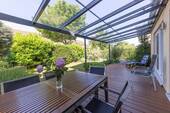 Terrasse mit Garten - Doppelhaushälfte mit 164,00 m² in Pliening / Landsham zum Kaufen