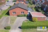 Außenansicht - Stade-Wiepenkathen, Bungalow mit Teilkeller und Garage