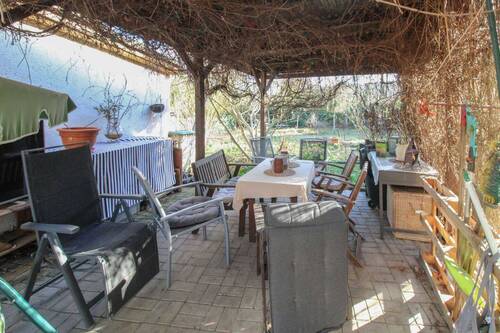 Sitzecke im Garten - 