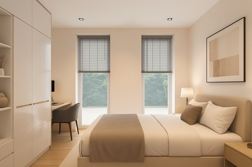 Schlafzimmer - 2 Zimmer Etagenwohnung zum Kaufen in Achim