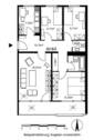 Grundriss der Wohnung - 