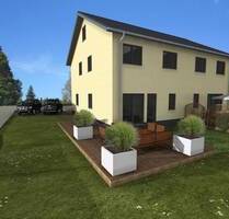 Doppelhaushälfte mit Bauplatz - 447.000,00&nbsp;EUR Kaufpreis, ca.&nbsp; 115,00&nbsp;m&sup2;&nbsp;Wohnfl&auml;che in Pulsnitz (PLZ: 01896)