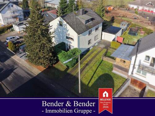 Vorderansicht - Top gepflegtes Zwei-Familien-Haus mit großem Garten in bester Lage von Wallmerod!