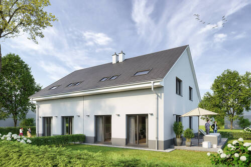 Garten - 4 Zimmer Doppelhaushälfte zum Kaufen in Werneuchen