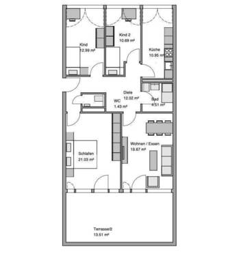 Vorschlag 4-Zimmer - 