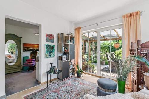 Blick auf die Terrasse - 