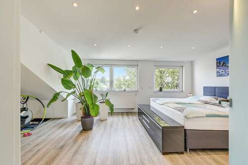 Schlafzimmer in der zweiten Ebene - 